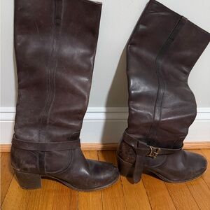 Frye Brown Leather Boots